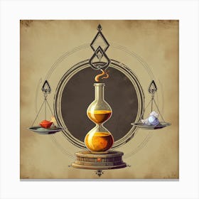 Hourglass Canvas Print