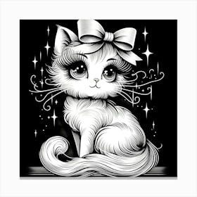 Kitty Cat 1 Canvas Print