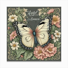 Butterfly Nature Art Wings Of Grace (3) Canvas Print