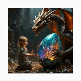 Dragon Egg Canvas Print