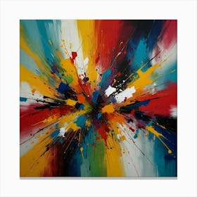 Abstract Painting Canvas Print