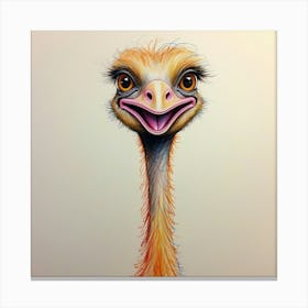 Ostrich 10 Canvas Print