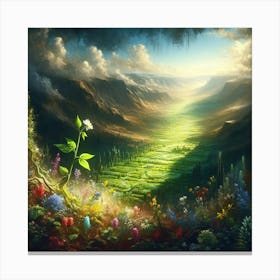 Alice In Wonderland 3 Canvas Print