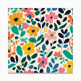 Floral Pattern 5 Canvas Print