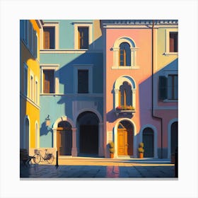 Street In Italy 2 Canvas Print