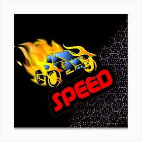 Speed Logo Canvas Print