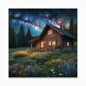 Starry Night art Canvas Print