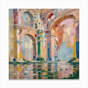 Arches Of Rome Canvas Print