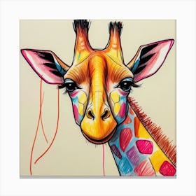 Giraffe 126 Canvas Print