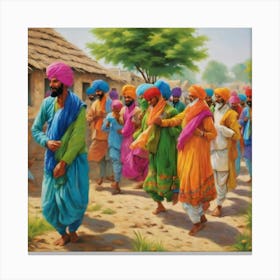 Sikhs Canvas Print