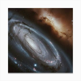 Galaxy In Space 1 Canvas Print