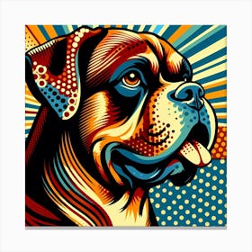 Boxer Dog 1 Canvas Print