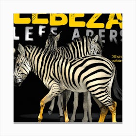 Zebras Canvas Print