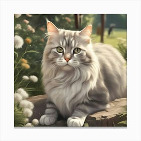 Kitty Cat 3 Canvas Print