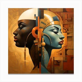 Egyptian Women 1 Canvas Print