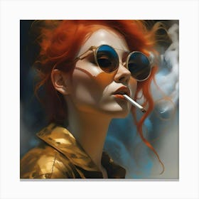 Woman Portrait Canvas Print