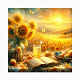 Sunflowers 1 Canvas Print