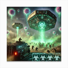 Vx T1 Plague Emitter Canvas Print