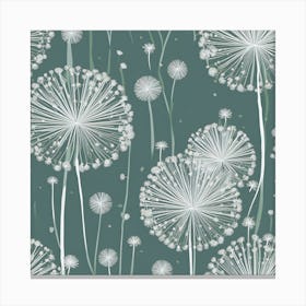 Dandelions Canvas Print