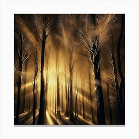 Golden Forest 20 Canvas Print