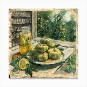 Fried Green Tomatoes 1 Canvas Print