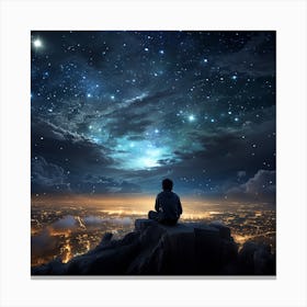 Starry Night Canvas Print