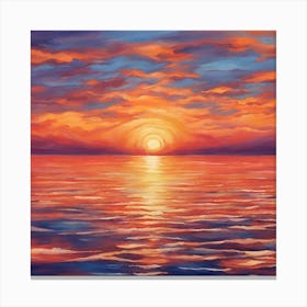 Sunset No.1 Canvas Print