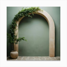 Archway Stock Videos & Royalty-Free Footage 35 Canvas Print