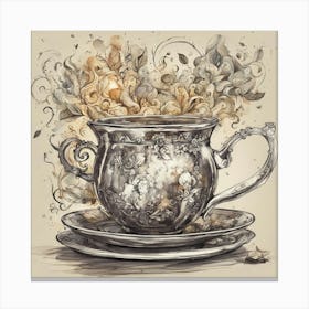 Tea Art 29 Canvas Print