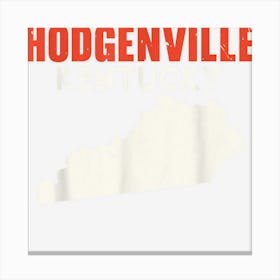 Hodgenville Kentucky Usa State America Travel Kentuckian Canvas Print