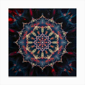 Abstract Mandala Canvas Print