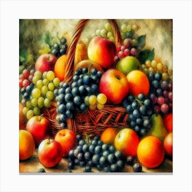 Fruit Basket 4 Canvas Print