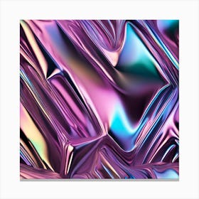 Abstract metallic colors Canvas Print