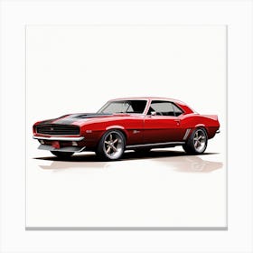 American Muscle Car 005 Canvas Print