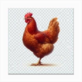 Rooster 4 Canvas Print