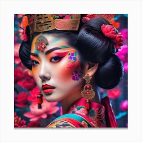 Asian Beauty 9 Canvas Print