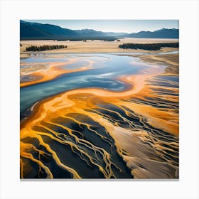 Yellowstone Lake Canvas Print