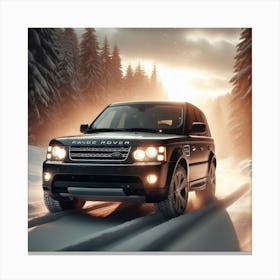 Land Rover Canvas Print