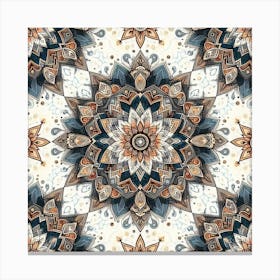 Mandala Reflection Canvas Print