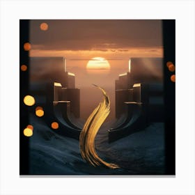 Golden Hair 1 Canvas Print