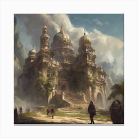 Fantasy Castle 66 Canvas Print