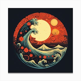 Great Wave Of Japan Canvas Print