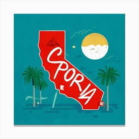 California Art Illustration 6as9o9ujrpo8sytxci3h0q Xah1wzpyrt26y3nzfg5lmw Canvas Print