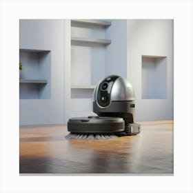 A 3d Render Of A Smart Robot Cleaning Th Wybusi3 Tpoh6kvt5vrdzw Pmbspjjbt1ajcgt1ocrwra Canvas Print