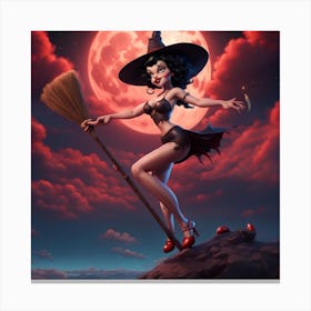 Witches Canvas Print