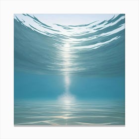 Into The Water Art Print (1) Canvas Print