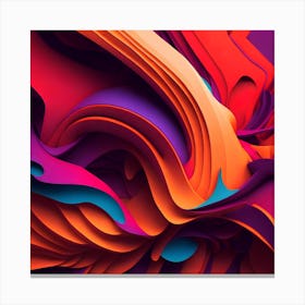 Abstract Abstract Art 1 Canvas Print