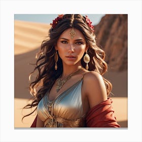 Beautiful Sahara Women Canvas Print