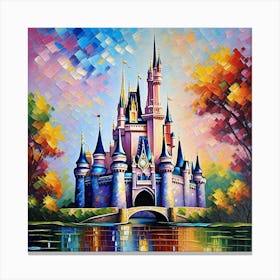 Cinderella Castle 33 Canvas Print