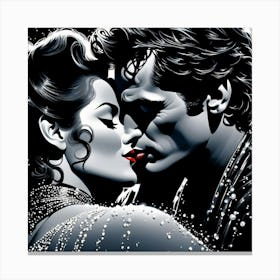 Kiss thbj Canvas Print